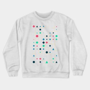 Amazing Geometric Animated Shape Pattern #4 Crewneck Sweatshirt